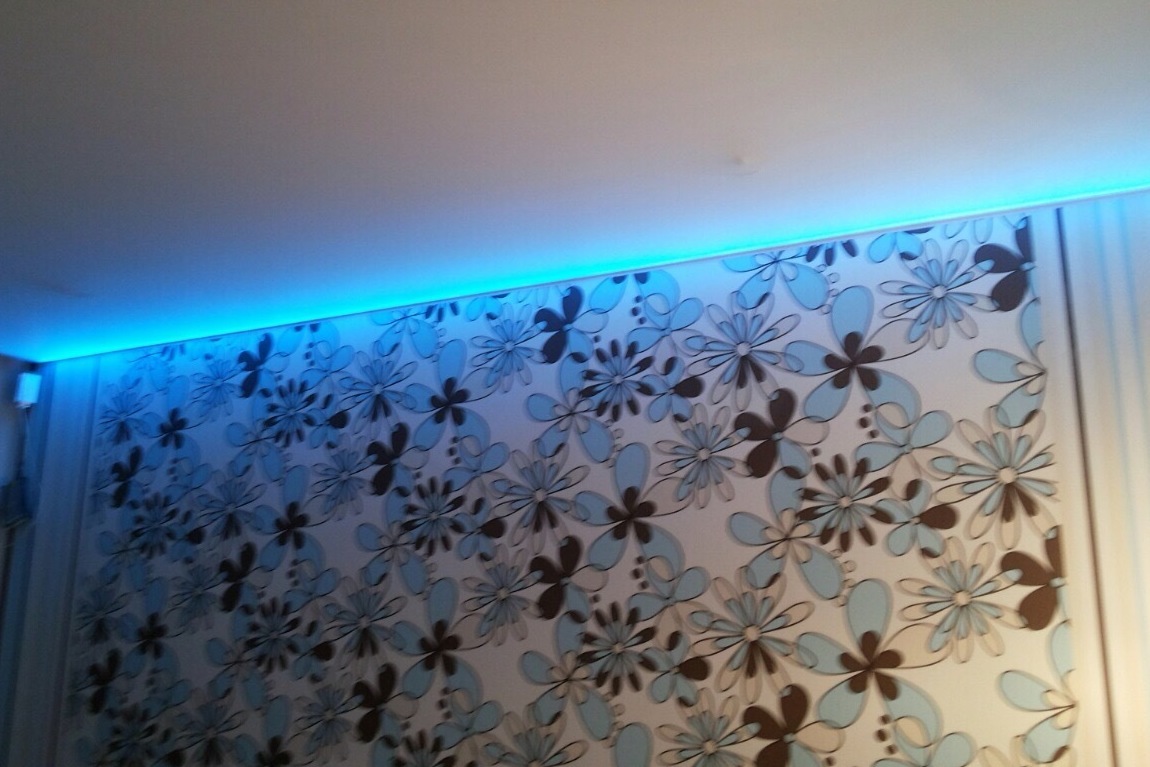 Натяжные потолки от производителя, студия потолков. МАТОВЫЕ НАТЯЖНЫЕ ПОТОЛКИ С ПОДСВЕТКОЙ